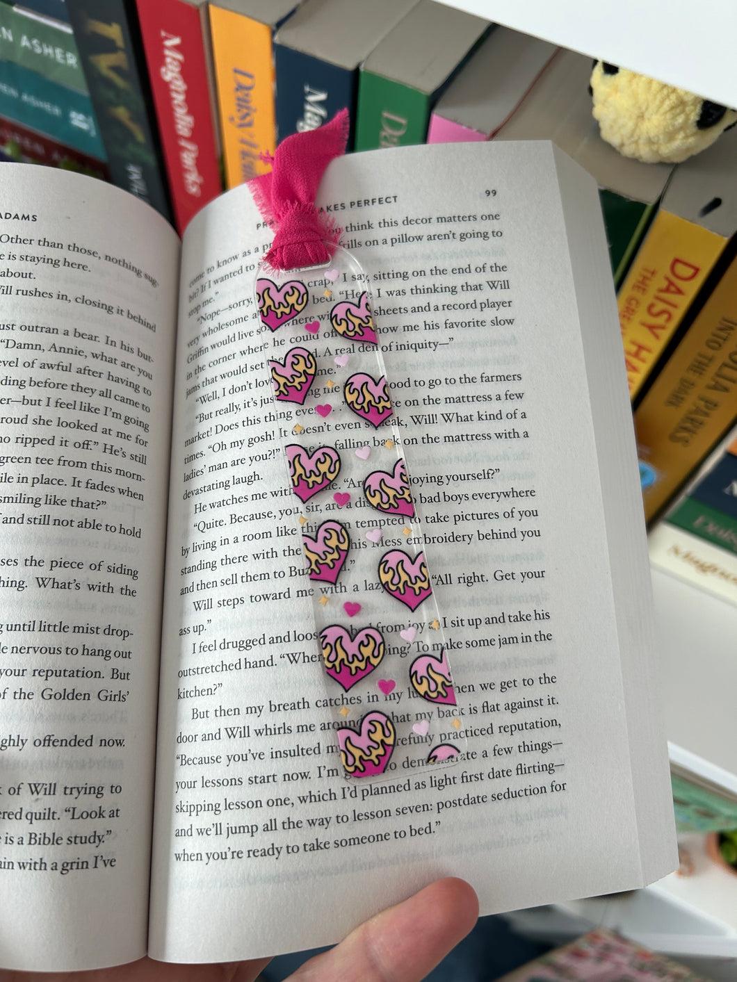 Fireheart Acrylic Bookmark