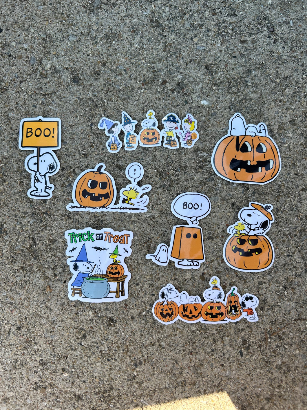 Dog Halloween Fall Stickers