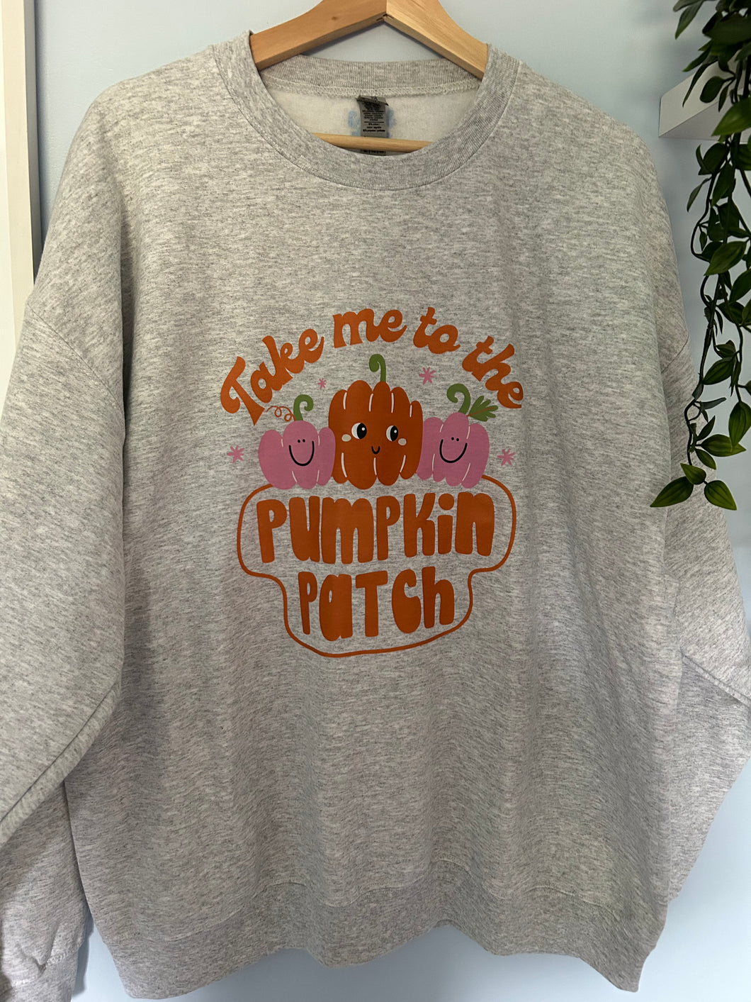 Take me to the Pumpkin Patch Crewneck