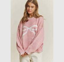 Load image into Gallery viewer, Bow Knit Sweater
