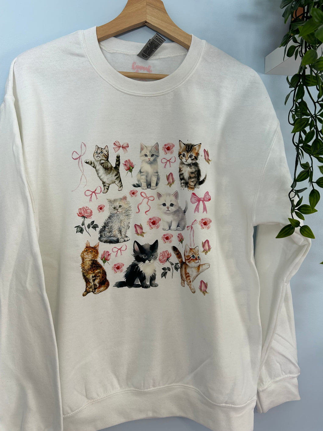 Coquette Kitties Crewneck