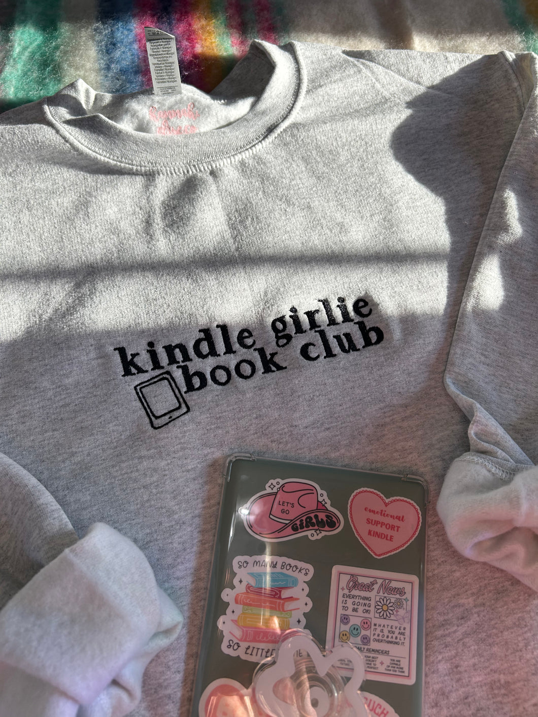 Kindle Girlie Book Club Crewneck