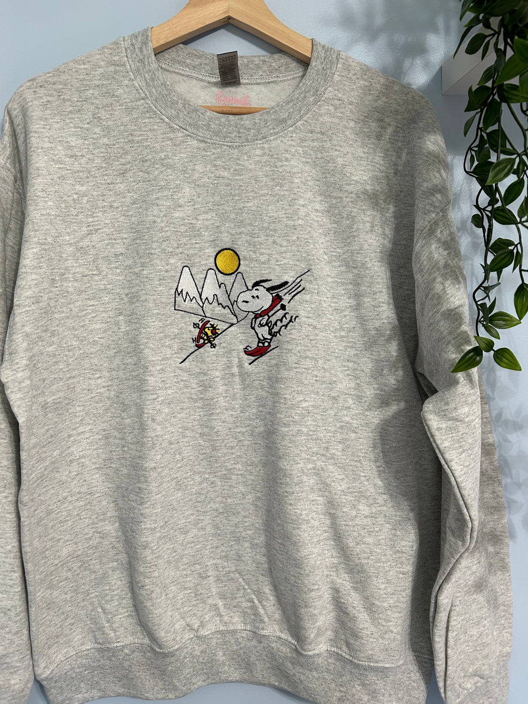 Dog Ski Crewneck