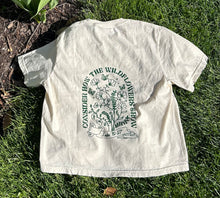 Load image into Gallery viewer, Luke 12:27 Wildflowers Boxy Tee
