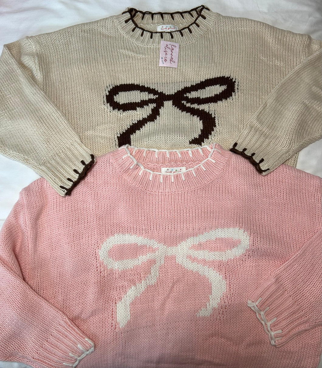 Bow Knit Sweater