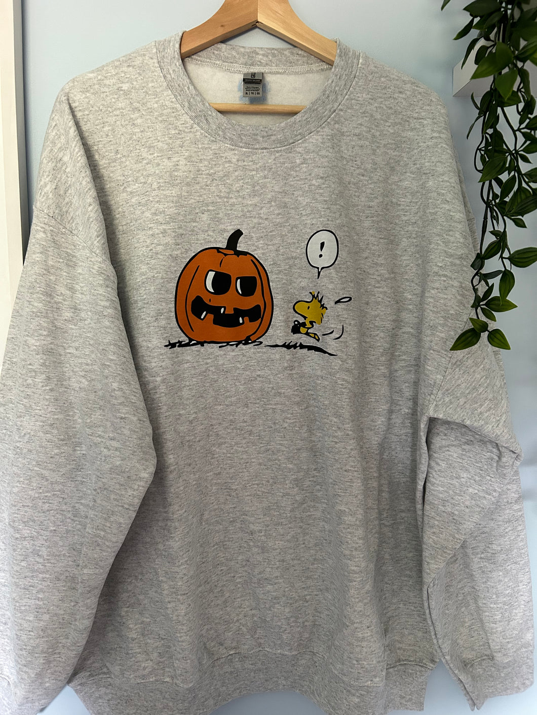 ! Scared Crewneck Printed