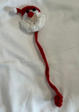 Load image into Gallery viewer, Santa Crochet Bookmark
