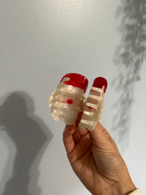 Load image into Gallery viewer, Santa Head Claw Clip
