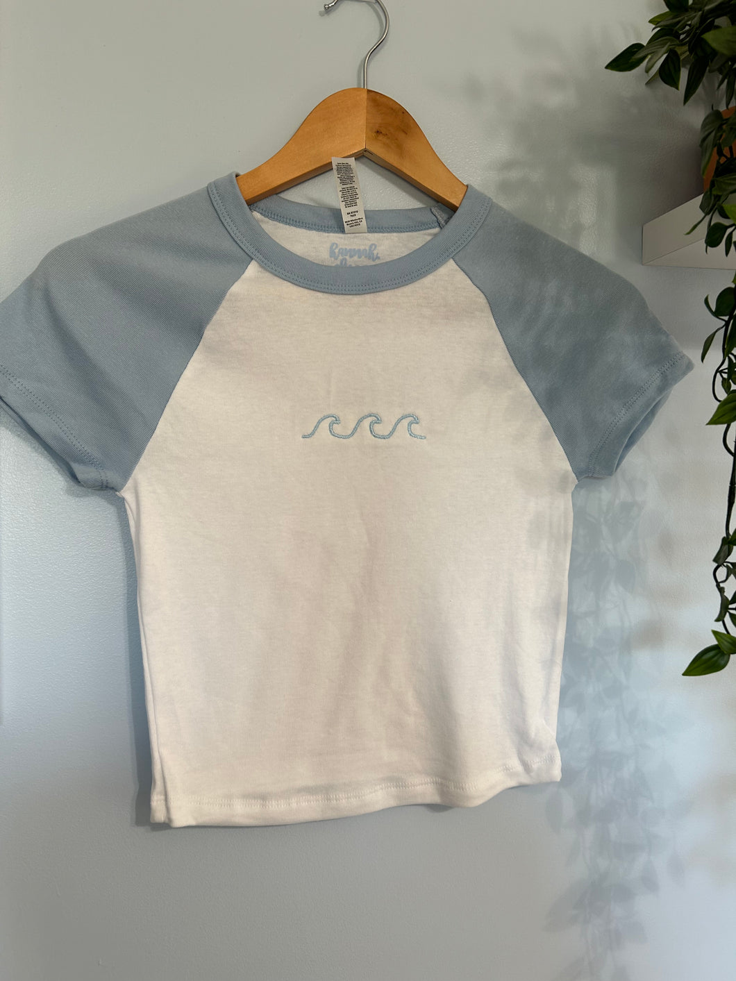 Waves Baby Tee