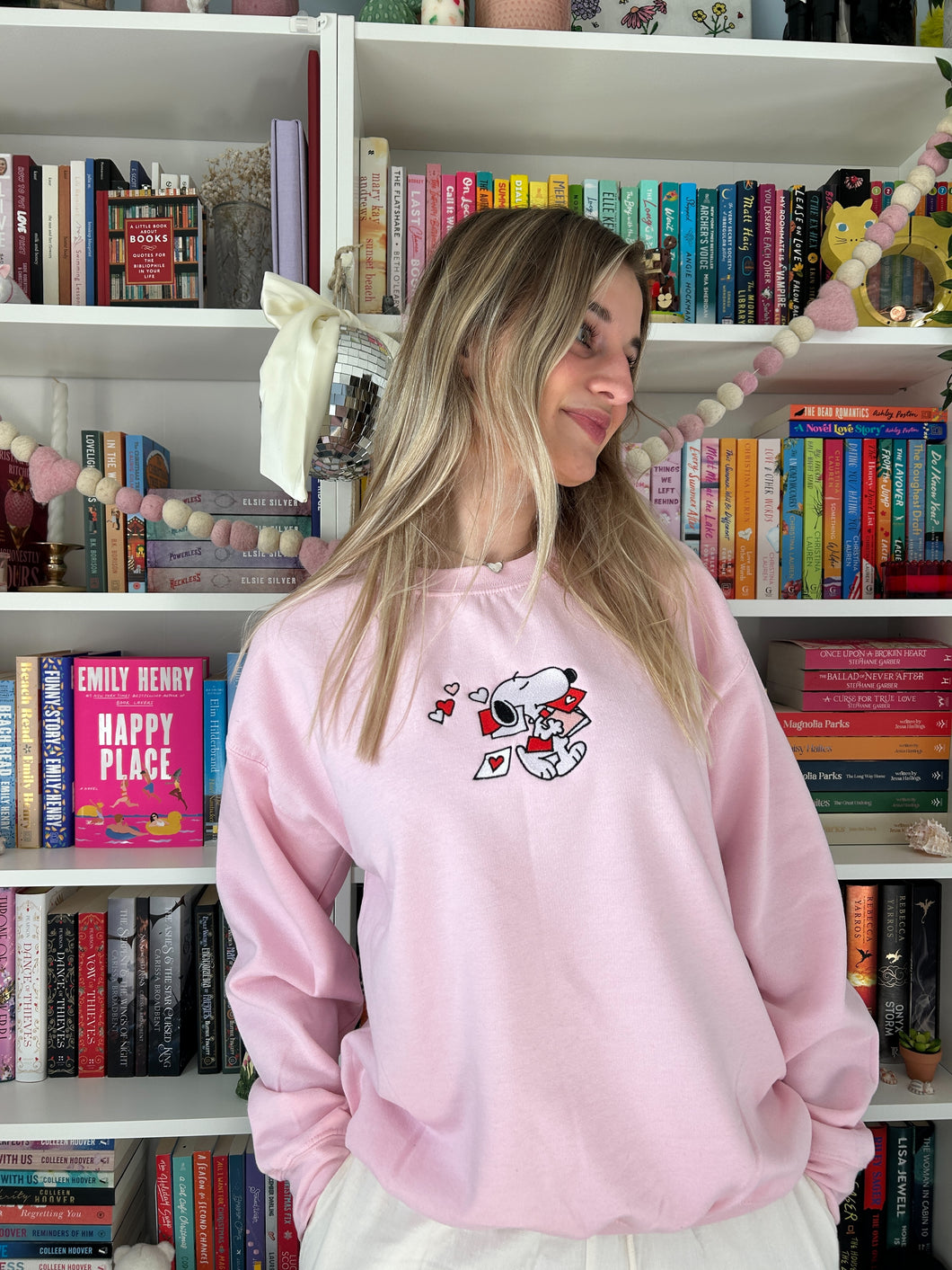 Valentine Embroidered Crewneck