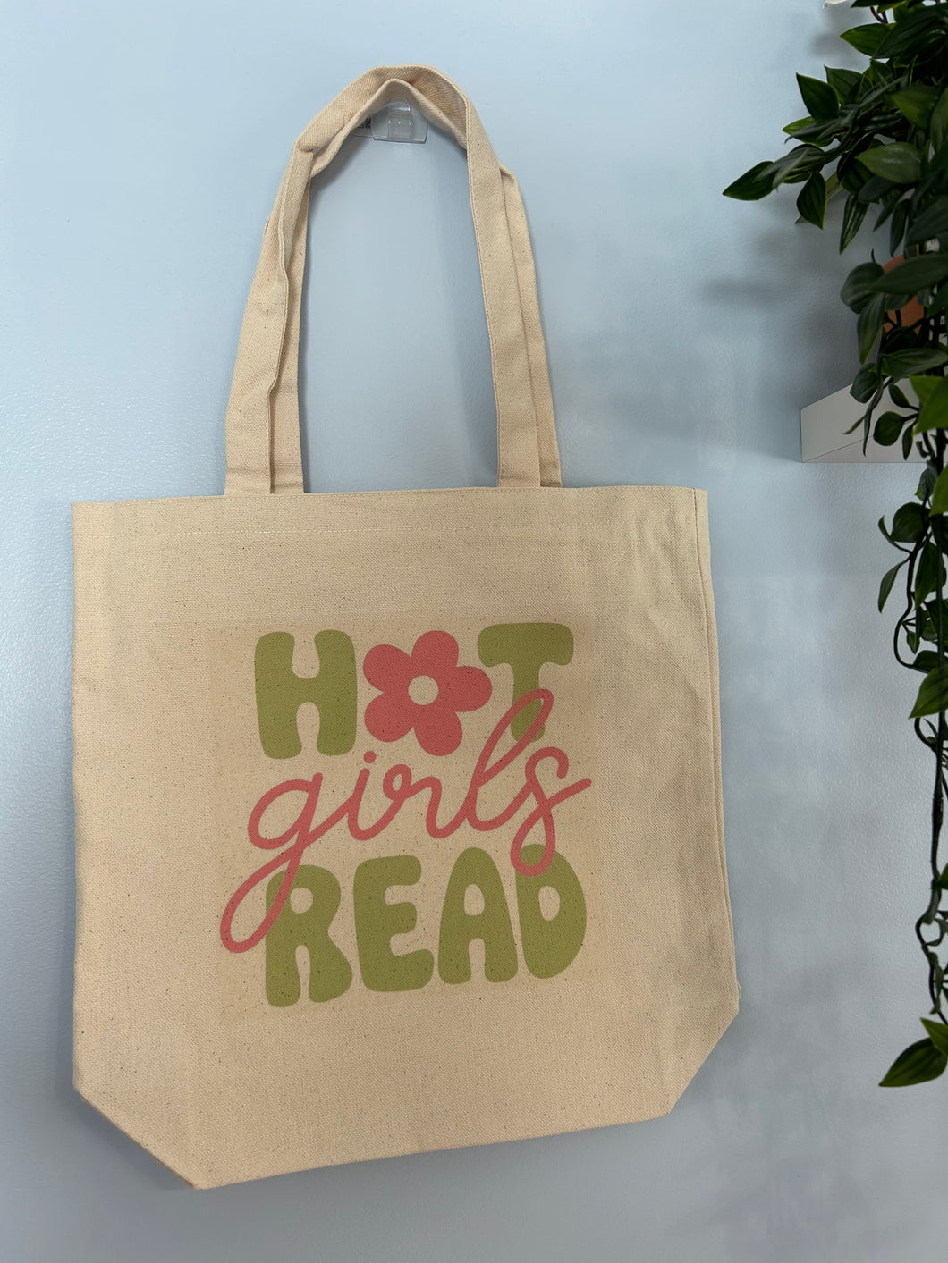 Hot Girls Read Tote Bag