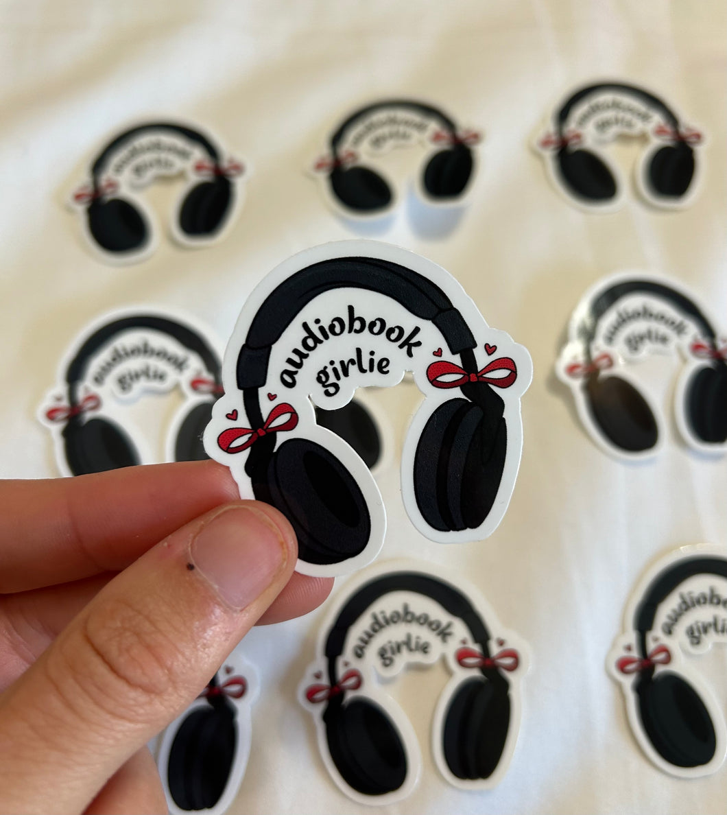 Audiobook Girlie Sticker