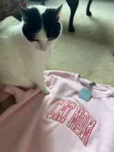 Load image into Gallery viewer, “Cat Mom” Appliqué Crewneck
