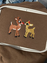 Load image into Gallery viewer, Red Nose Reindeer Crewneck
