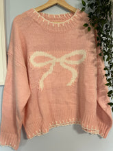 Load image into Gallery viewer, Bow Knit Sweater
