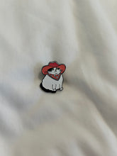 Load image into Gallery viewer, Cowgirl Kitty Enamel Pin
