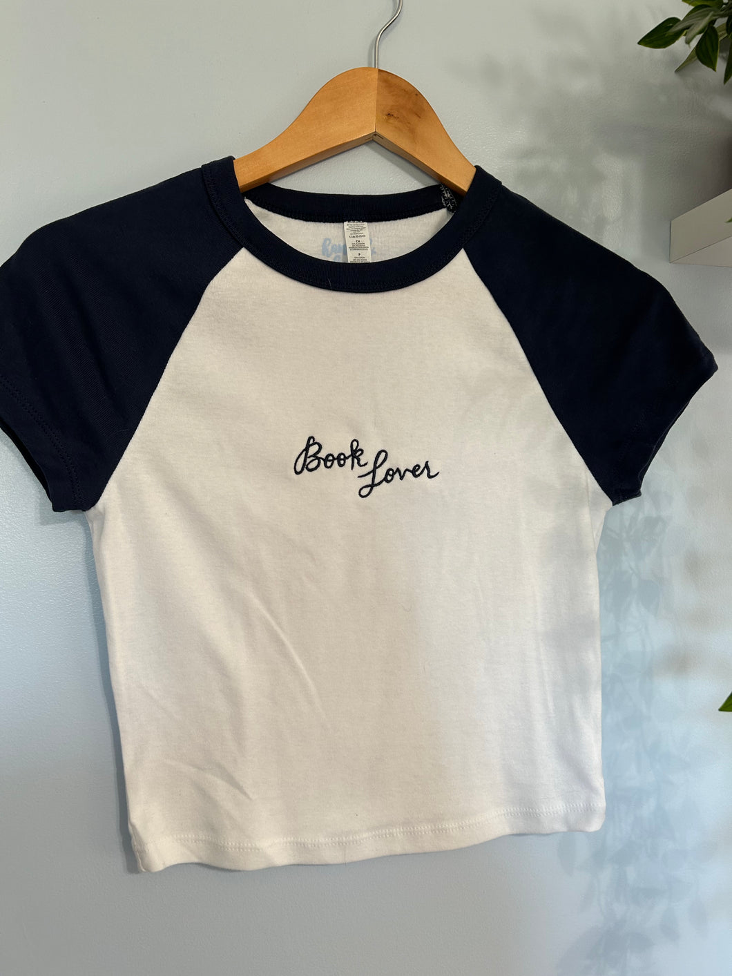 Book Lover Baby Tee