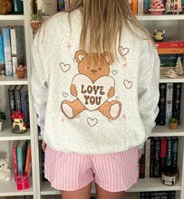 Load image into Gallery viewer, Love You Bear Oversized Crewneck
