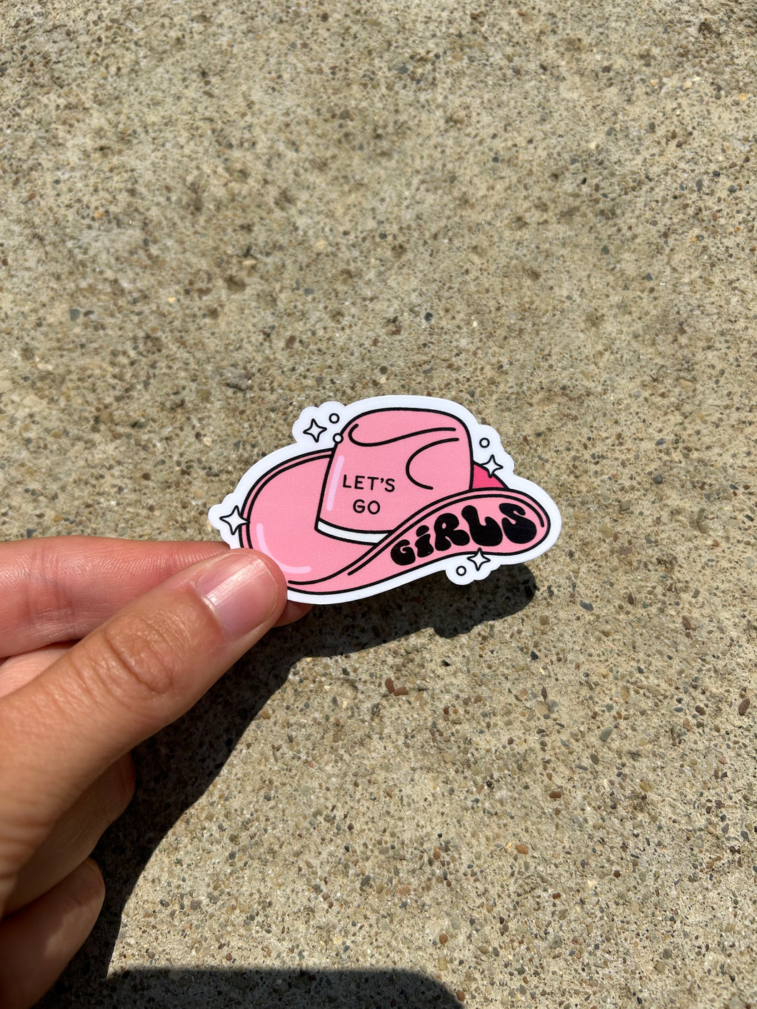 Let’s go Girls Sticker