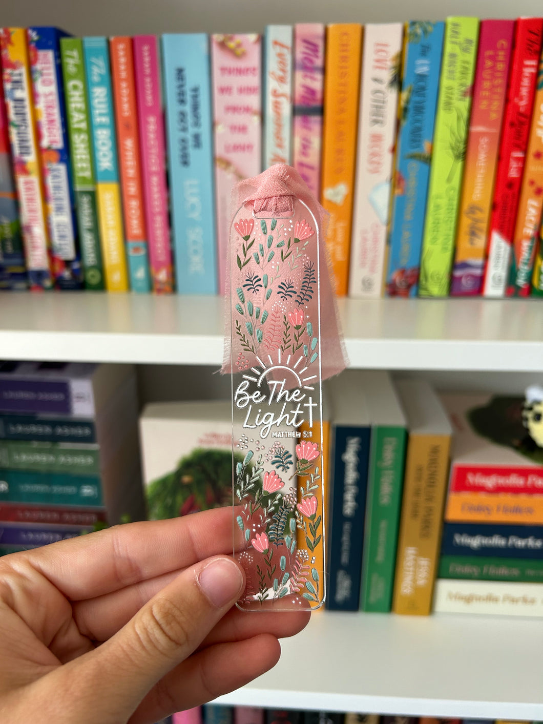 Be the Light Acrylic Bookmark