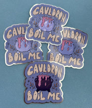 Load image into Gallery viewer, Cauldron Boil Me Sticker
