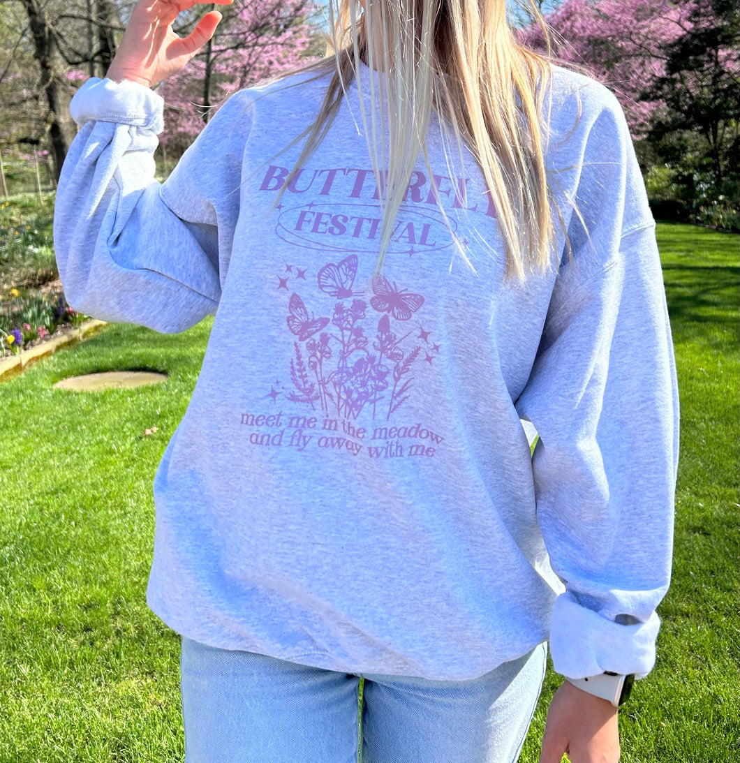 Butterfly Festival Crewneck