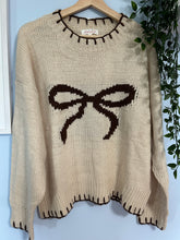 Load image into Gallery viewer, Bow Knit Sweater
