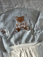 Load image into Gallery viewer, Love You Bear Oversized Crewneck
