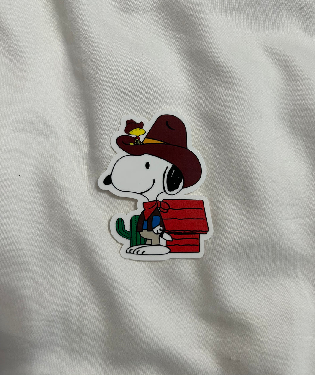 Dog Cowboy Sticker