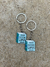 Load image into Gallery viewer, Book Worm Keychain
