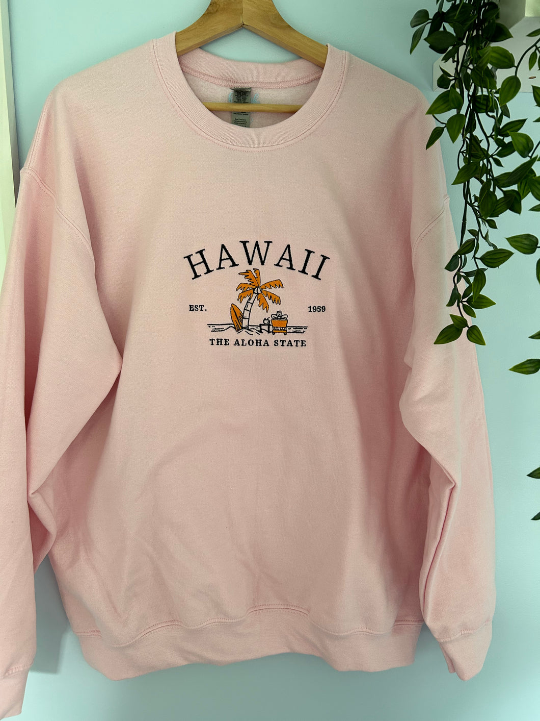 Hawaii Aloha State Crewneck