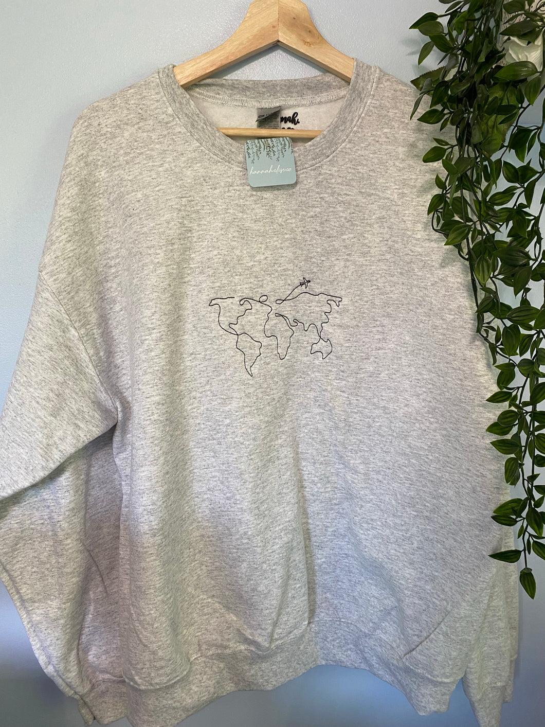 World Map Crewneck