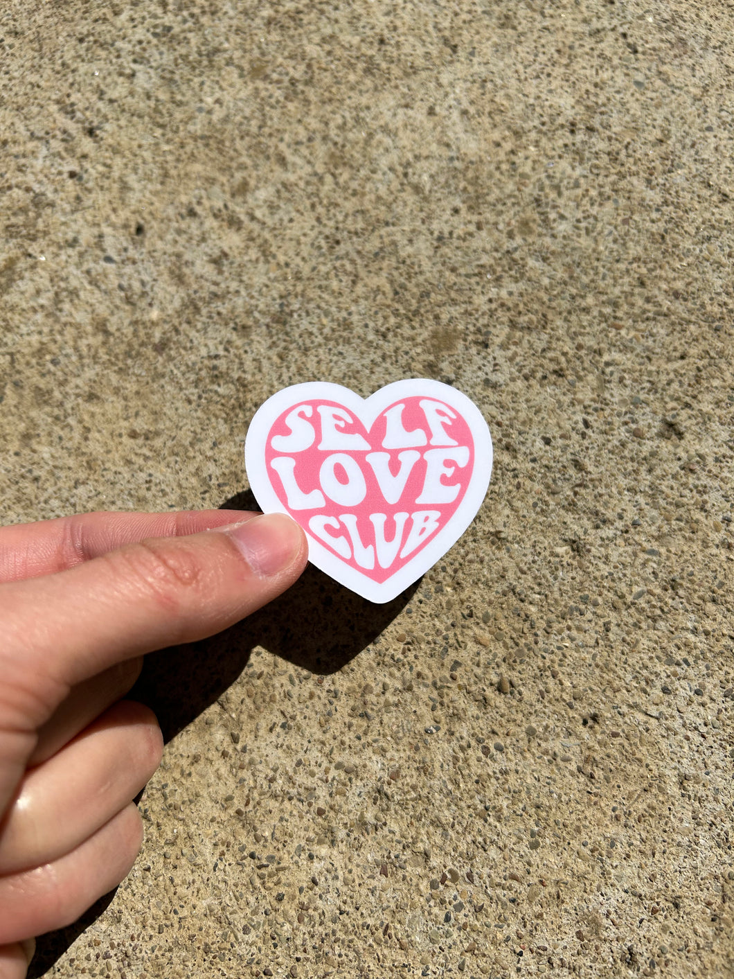 Self Love Club Sticker