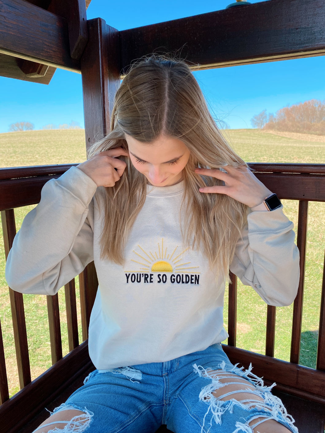 You’re So Golden Crewneck