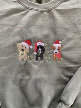 Load image into Gallery viewer, Winter Puppy Trio Crewneck
