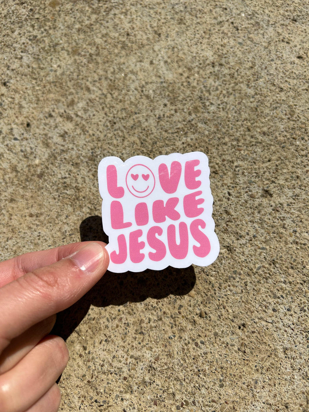 Love Like Jesus Sticker