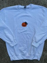 Load image into Gallery viewer, Cat &amp; Pumpkin Crewneck
