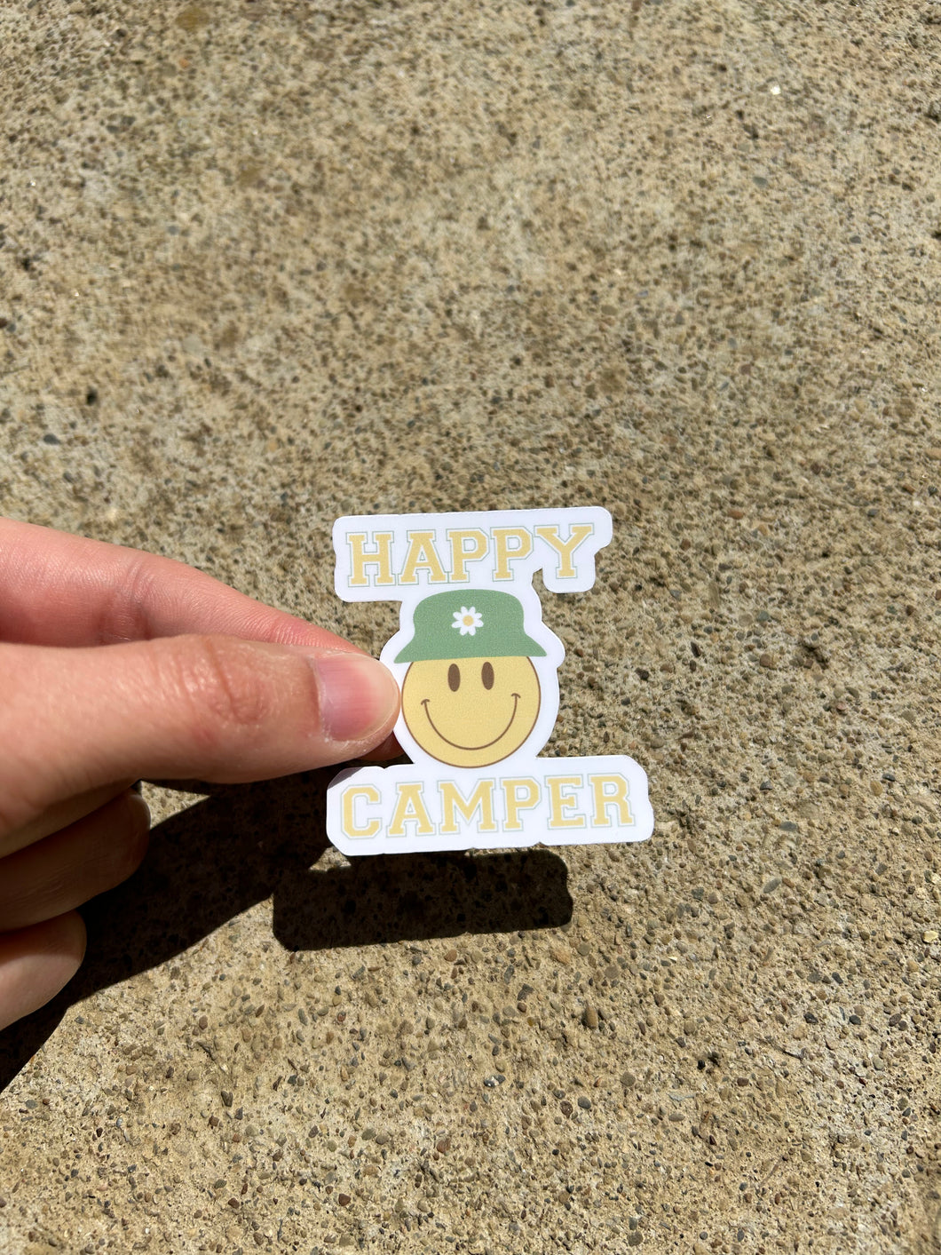 Happy Camper Sticker