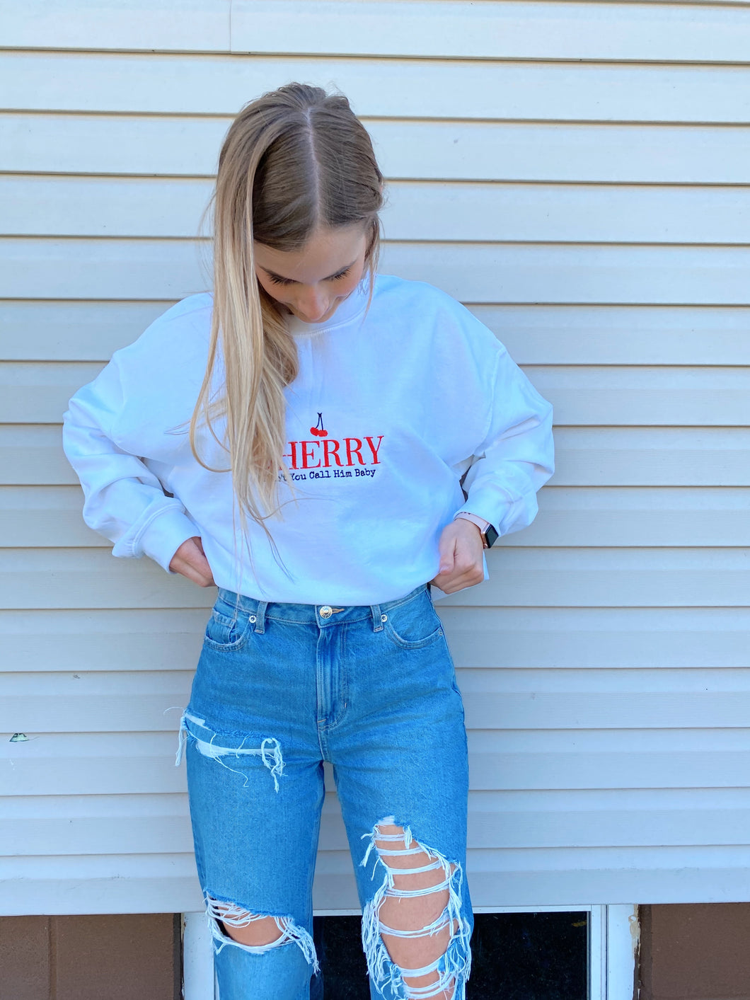 Cherry Baby Crewneck