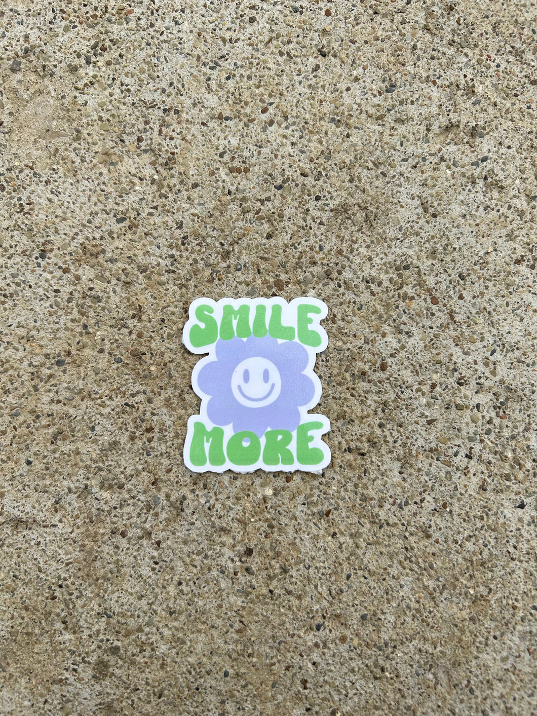 Smile More Sticker