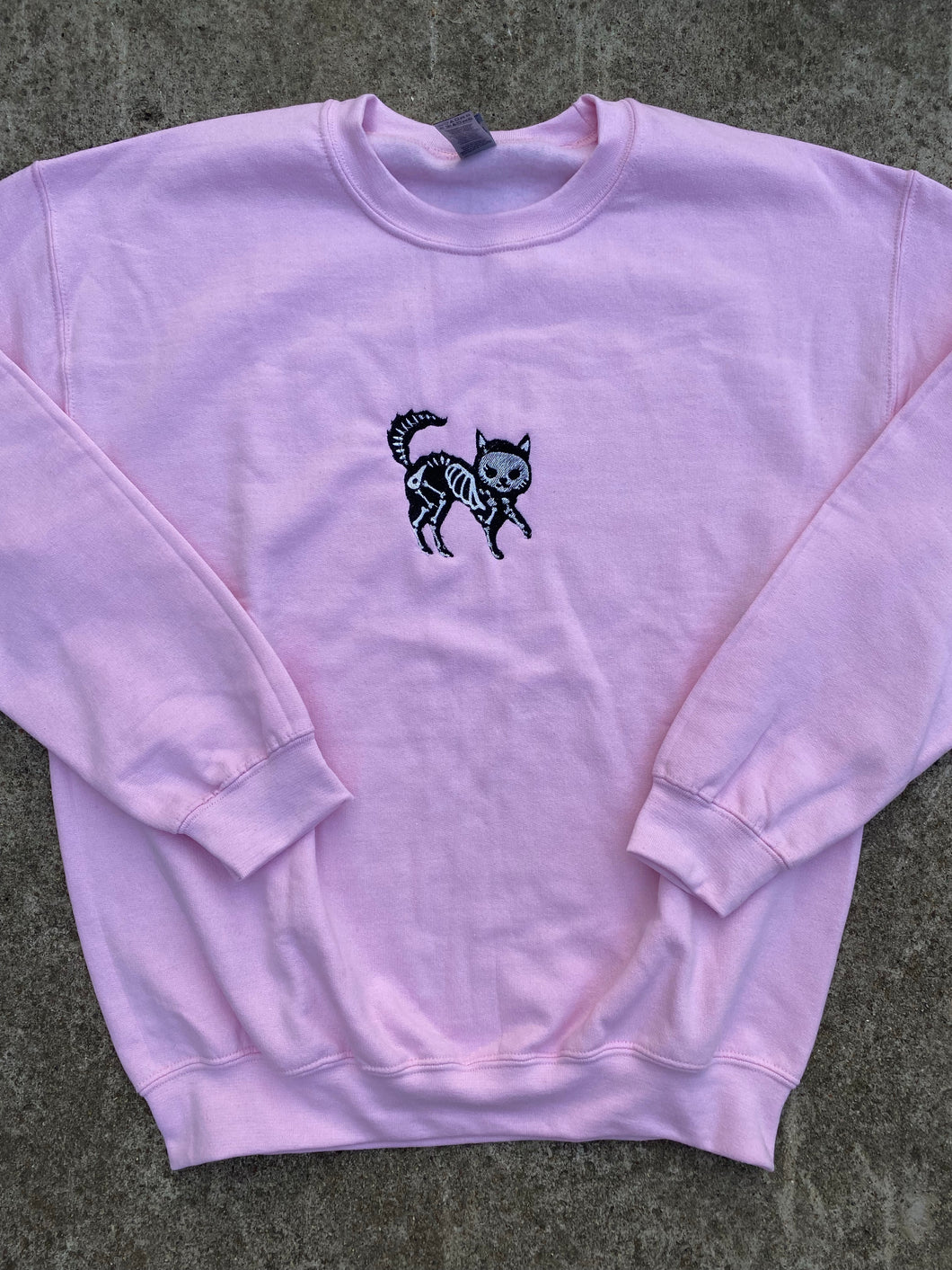 Skeleton Kitty Crewneck