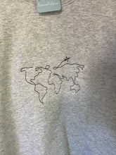 Load image into Gallery viewer, World Map Crewneck
