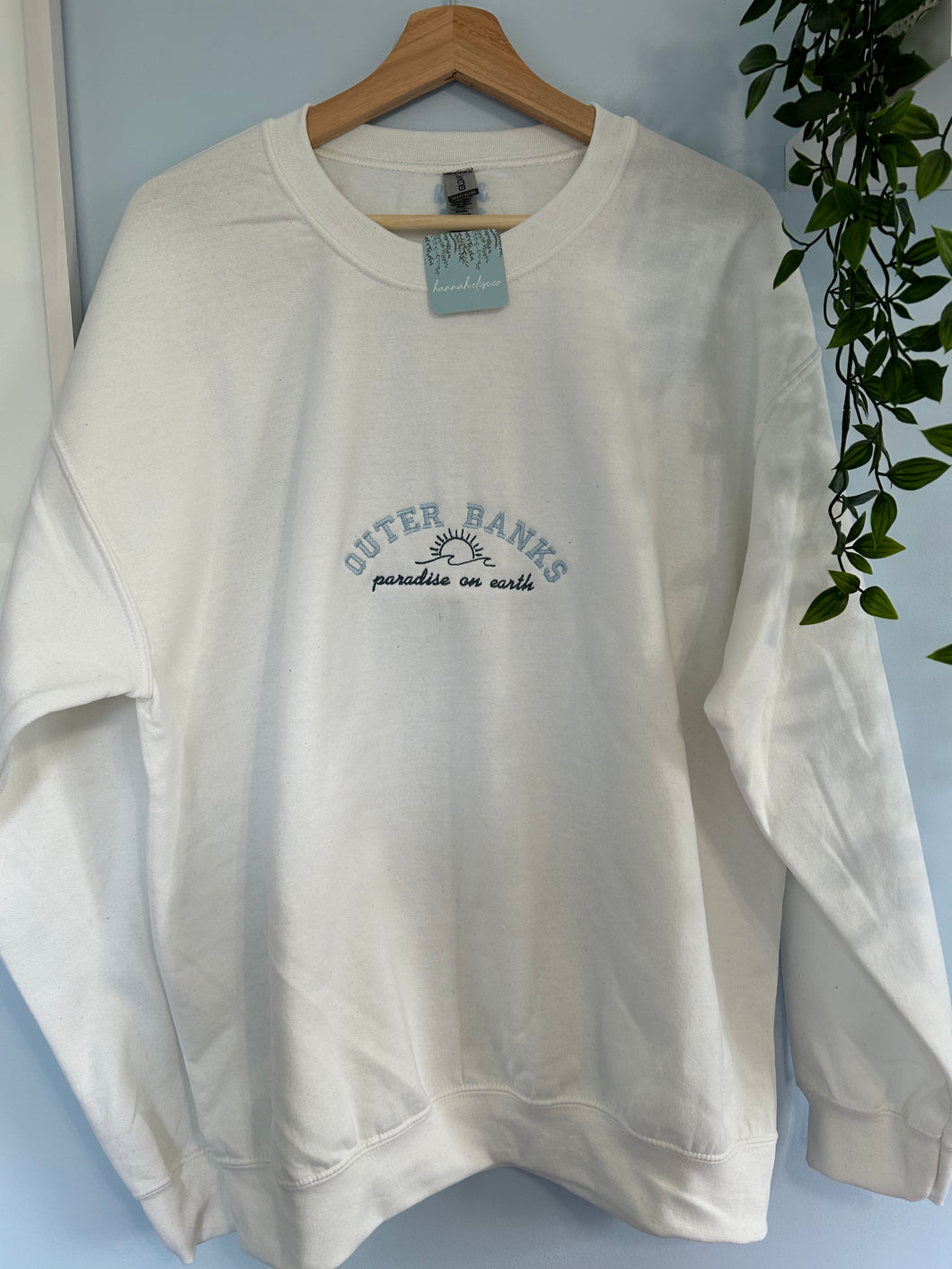 Outer Banks Paradise on Earth Crewneck