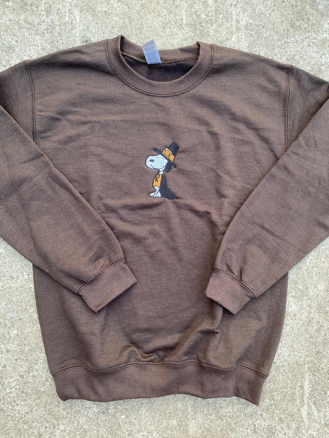 Dog Pilgrim Crewneck