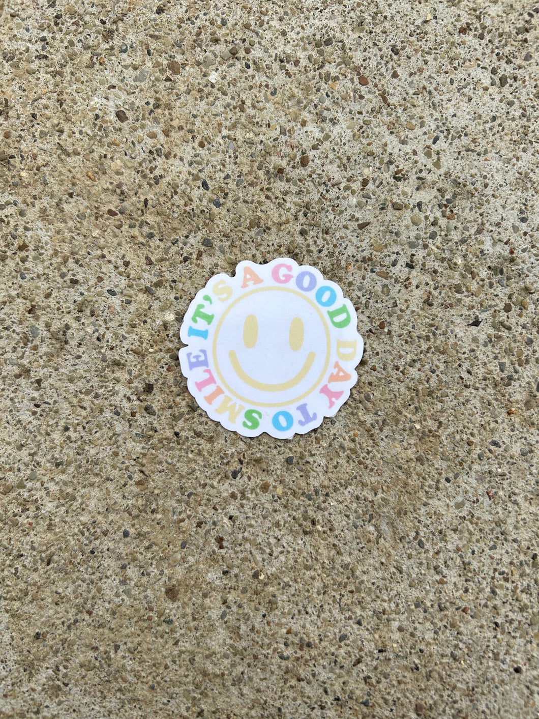 Good Day to Smile Sticker