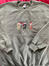 Load image into Gallery viewer, Winter Puppy Trio Crewneck
